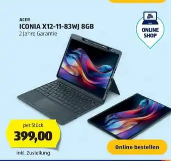 Hofer ACER ICONIA X12-11-83WJ 8GB Angebot