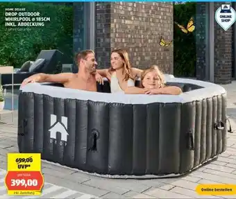 Hofer DROP OUTDOOR WHIRLPOOL Ø 185CM INKL. ABDECKUNG Angebot