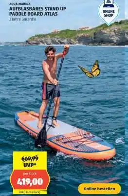 Hofer AUFBLASBARES STAND UP PADDLE BOARD ATLAS Angebot