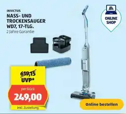 Hofer INVICTUS NASS- UND TROCKENSAUGER WD7, 17-TLG Angebot