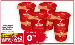 Billa Julius Meinl Iced Coffee div. Sorten Angebot