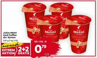 Billa Julius Meinl Iced Coffee div. Sorten Angebot
