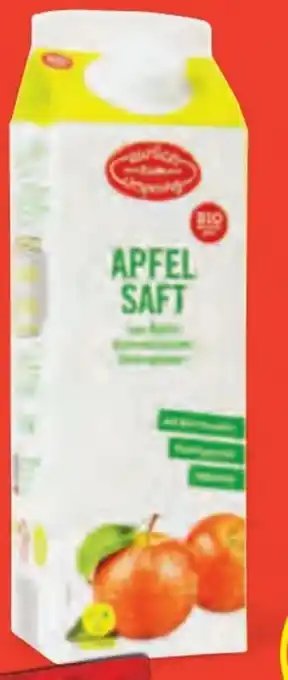 Hofer Zurück zum Ursprung Bio-Apfelsaft Angebot