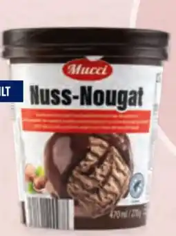 Hofer Mucci Nuss-Nougat Becher Angebot