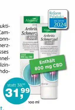 Prokopp Alsiroyal Arthritis Schmerzgel 800 Angebot