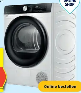 Hofer Hisense Wärmepumpentrockner DH3S802BW2 Angebot
