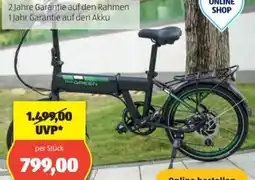 Hofer Doc Green E-Faltrad Angebot
