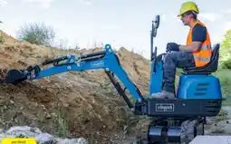 Hofer Scheppach Minibagger EXC815 Angebot