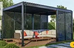 Hofer Lamellenwand für Pergola Angebot