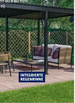 Hofer Pergola mit Lamellendach Angebot
