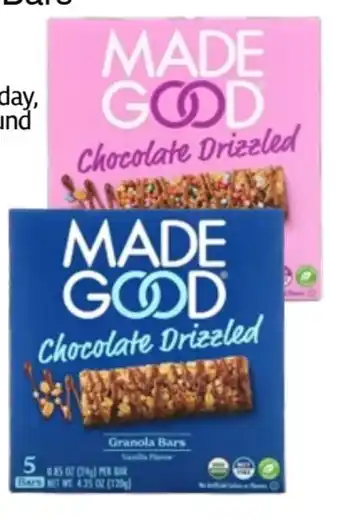 Prokopp MadeGood Bio Granola Bars Angebot