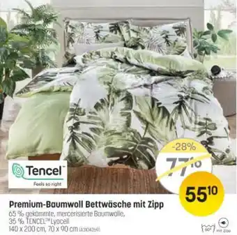 Reiter Premium-Baumwoll Bettwäsche mit Zipp Angebot