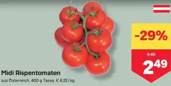 MPreis Midi Rispentomaten Angebot