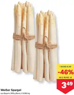 MPreis Weißer Spargel Angebot