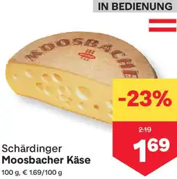 MPreis Moosbacher Käse Angebot