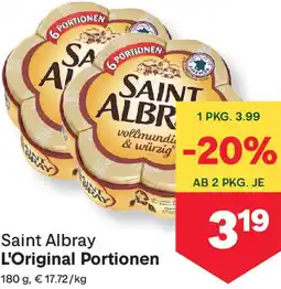 MPreis L'Original Portionen Angebot