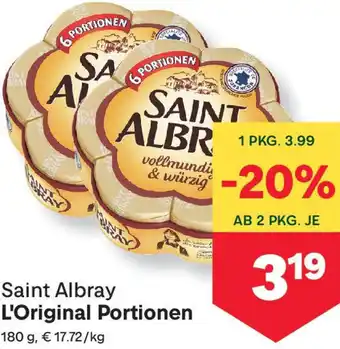 MPreis L'Original Portionen Angebot