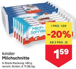 MPreis Milchschnitte Angebot