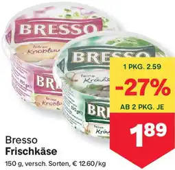 MPreis Frischkäse Angebot
