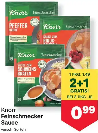 MPreis Feinschmecker Sauce Angebot