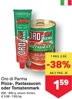 MPreis Pizza-, Pastasaucen oder Tomatenmark Angebot