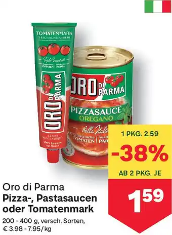 MPreis Pizza-, Pastasaucen oder Tomatenmark Angebot