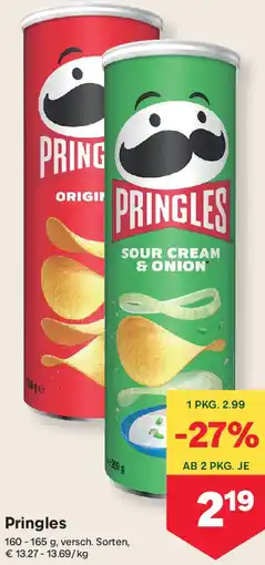 MPreis Pringles Angebot