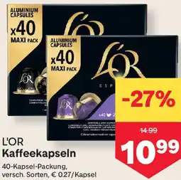 MPreis Kaffeekapseln Angebot