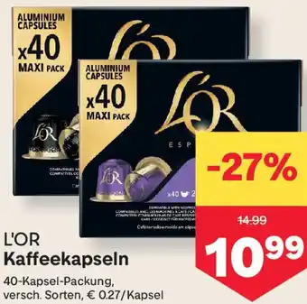 MPreis Kaffeekapseln Angebot