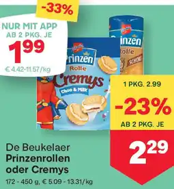 MPreis Prinzenrollen oder Cremys Angebot
