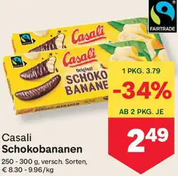 MPreis Schokobananen Angebot