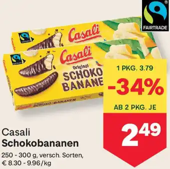 MPreis Schokobananen Angebot
