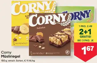 MPreis Müsliriegel Angebot