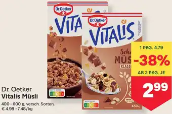 MPreis Vitalis Müsli Angebot