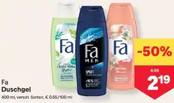 MPreis Duschgel Angebot