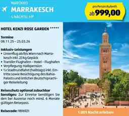 Hofer Reisen Hotel kenzi rose garden Angebot