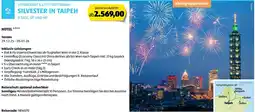 Hofer Reisen Sternfahrt & city-trip/taiwan silvester in taipeh Angebot