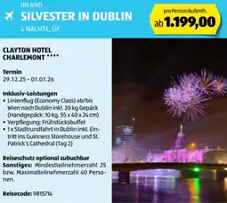 Hofer Reisen Irland x silvester in dublin Angebot