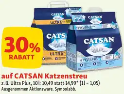 Fressnapf auf CATSAN Katzenstreu Angebot