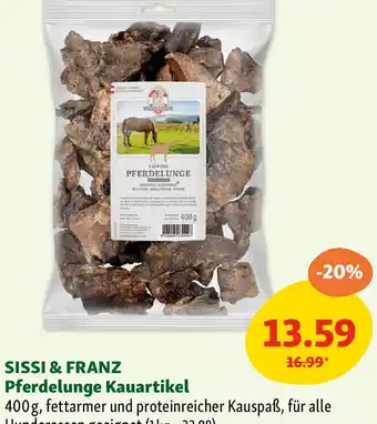 Fressnapf Pferdelunge Kauartikel Angebot