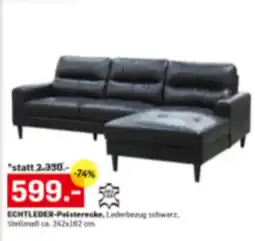 Möbel Ludwig Echtleder-Polsterecke Angebot