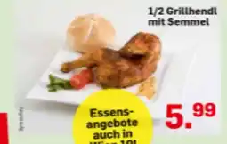 Möbel Ludwig Grillhendl mit Semmel Angebot