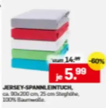 Möbel Ludwig Jersey-spannleintuch Angebot
