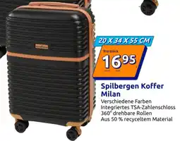 Action Spilbergen Koffer Milan Angebot