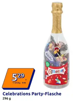 Action Celebrations Party-Flasche Angebot