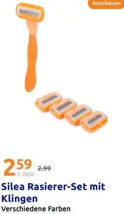 Action Silea Rasierer-Set mit Klingen Angebot