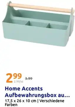 Action Home Accents Aufbewahrungsbox au Angebot
