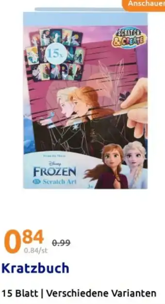 Action Kratzbuch Angebot