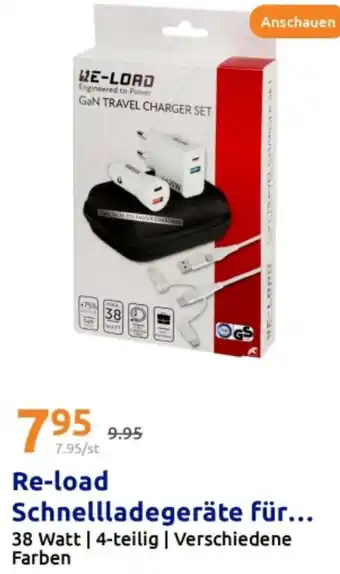 Action Re-load Schnellladegeräte für Angebot