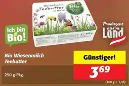 Nah&Frisch Bio Wiesenmilch Teebutter Angebot